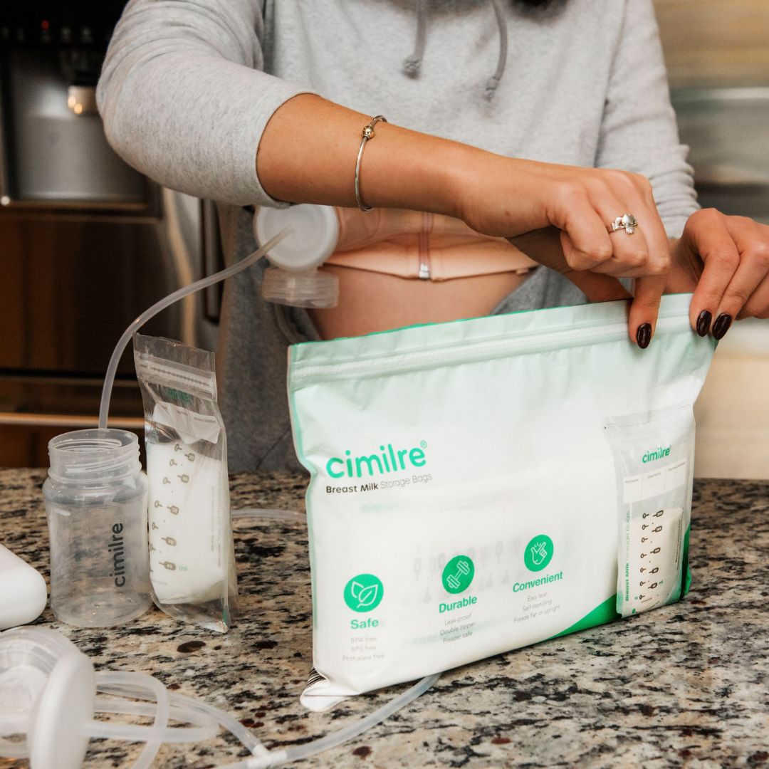 Breast Milk Storage Bags soft Pack Cimilre Breast Pumps breast-milk-storage-bags-soft-pack-cimilre-breast-pumps
