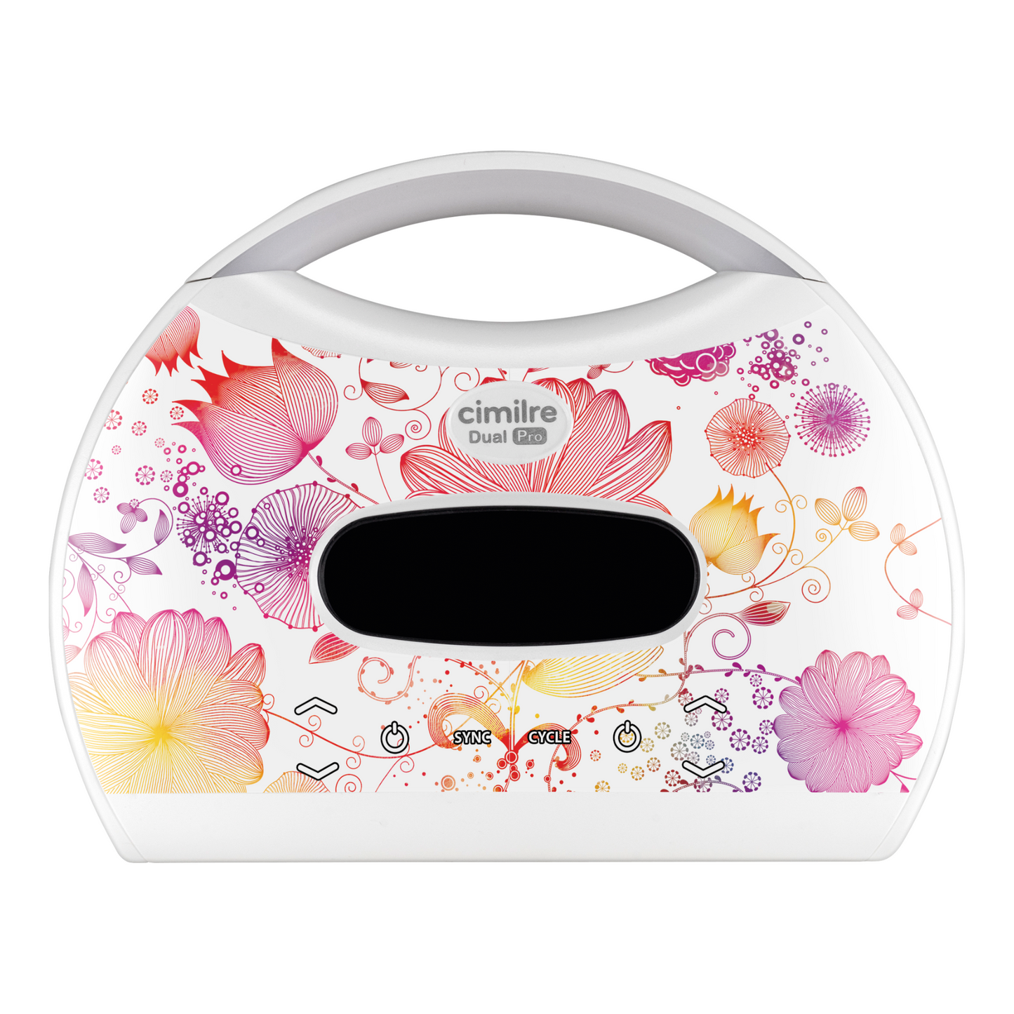 cimilre s7 skin decal elegant flowers