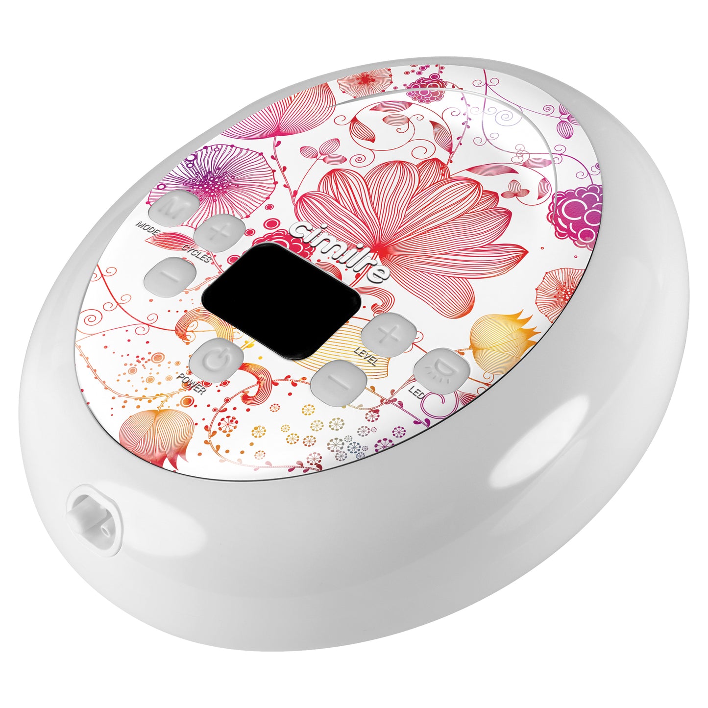 Cimilre S6 and S6+ Pump Skin decal Elegant Flowers