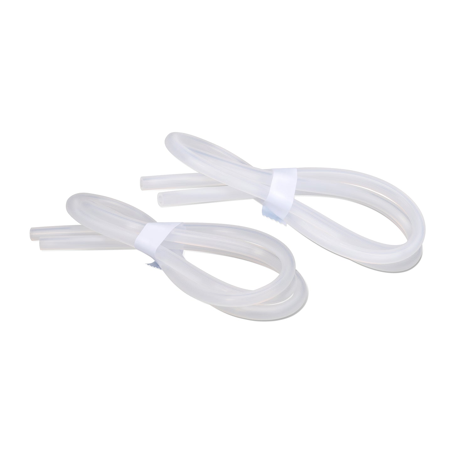 cimilre tubing on white background