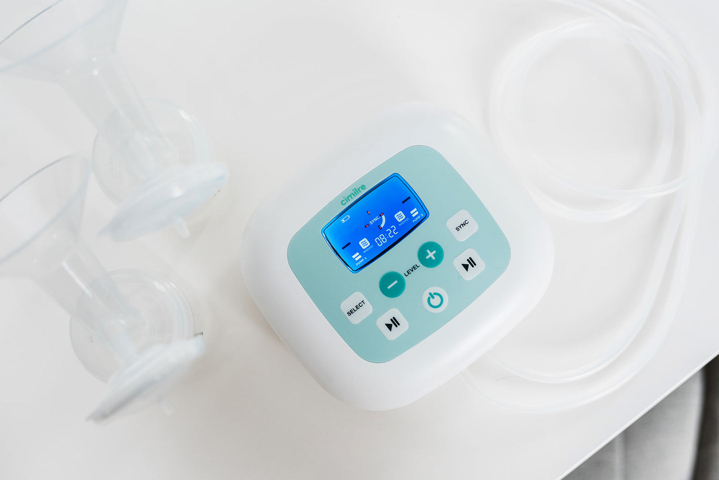 Cimilre S5+ breast pump on table