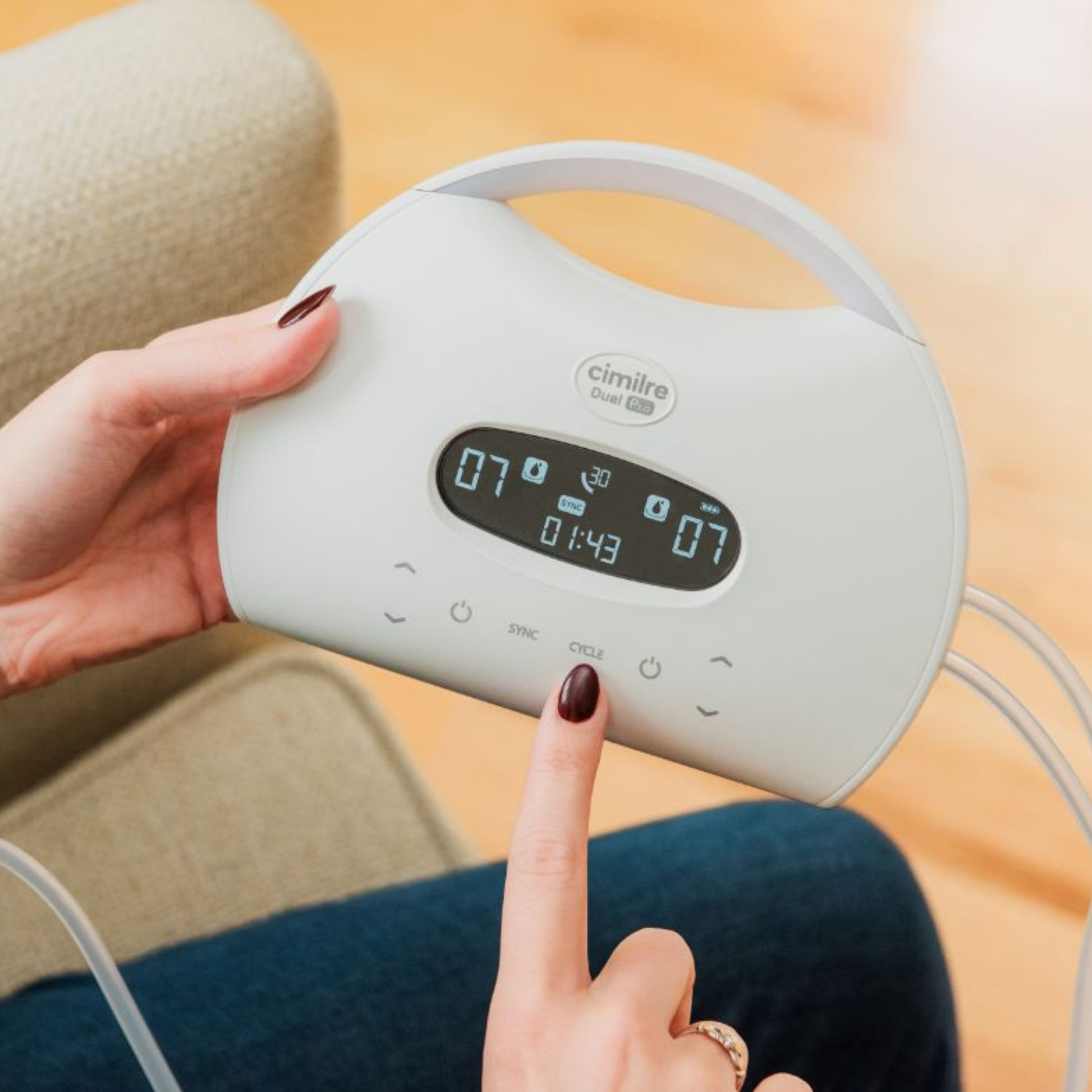 Cimilre S7 Dual Pro Double Electric Rechargeable Breast Pump Cimilre S7 Dual Pro Double Electric Rechargeable Breast Pump